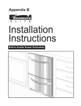 Kenmore Elite 46513342600 Installation guide