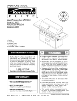 Kenmore Elite 14117677 Owner's manual