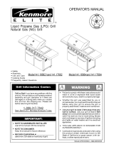Kenmore Elite 141166821 Owner's manual