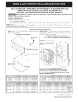Kenmore 79049219800 Installation guide