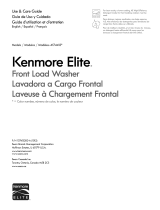 Kenmore Elite 41744132000 Owner's manual