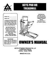 Keys PRO HR Owner's manual