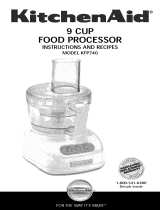 KitchenAid KFP740CR0 Owner's manual