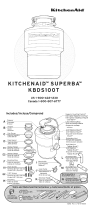 KitchenAid KBDS100T - NA Batch Feed 1 HP MultiGrind Owner's manual