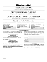 KitchenAid KSCS25INBL03 Owner's manual