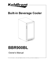 KoldFront BBR900BL Owner's manual