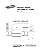 Samsung HT-SK6 Owner's manual