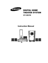 Samsung HT-DB390 Owner's manual