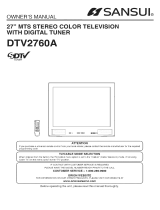 Sansui DTV3200A Owner's manual