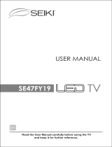 Seiki SE47FY19 User manual