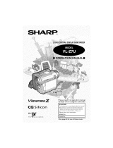 Sharp VL-Z7U Owner's manual