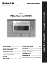 Sharp SMD2470AS Owner's manual