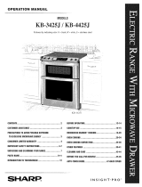 Sharp KB-4425JW User manual