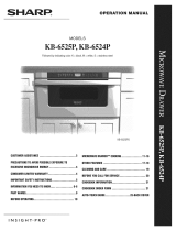 Sharp KB6524PK Owner's manual