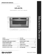 Sharp KB-6015KK Owner's manual