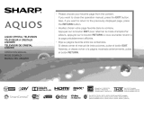 Sharp LC-70EQ10U Owner's manual