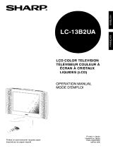 Sharp LC-13B2UA Owner's manual