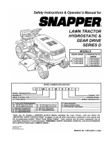 Snapper LT145H38DBV Owner's manual
