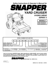 Snapper HZS18483BVE Owner's manual