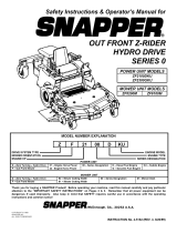 Snapper ZF2100DKU Owner's manual