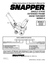 Snapper SX5200R Owner's manual