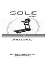 Sole S77-2010 Owner's manual