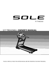 Sole S77-2011 Owner's manual