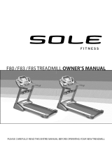 Sole F80-2011 Owner's manual