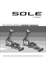 Sole E35-2011 Owner's manual