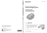 Sony DCR-SR40 Owner's manual