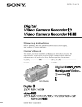 Sony DCR-TRV140 Owner's manual