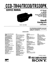 Sony CCD-TR440PK Owner's manual