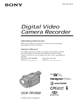 Sony DCR-TRV900 Owner's manual