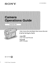 Sony DCR-TRV280 Owner's manual