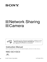 Sony NSC-GC3 Owner's manual