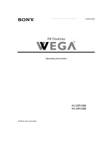 Sony KV-24FV300 Owner's manual