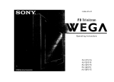Sony KV-32FS10 Owner's manual