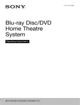 Sony BDV-E580 Owner's manual