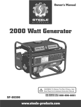 Steele SP-GG200 Owner's manual