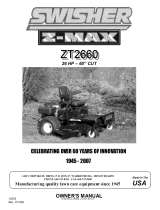 Swisher ZT2660 Owner's manual