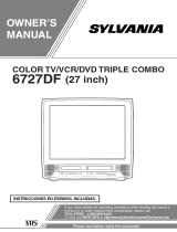 Sylvania 6727DF Owner's manual