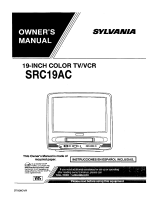 Sylvania SRC19AC Owner's manual