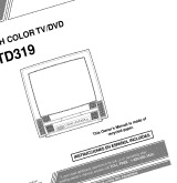 Sylvania SRTD319 Owner's manual