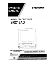 Sylvania SRC13AD Owner's manual