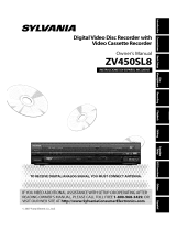 Sylvania ZV450SL8 Owner's manual