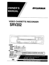 Sylvania SRV202 Owner's manual
