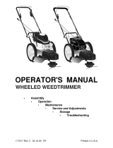 Weed Eater 96172000101 Owner's manual