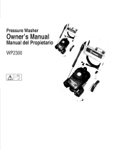 Westinghouse WP2300 Owner's manual