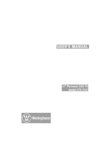Westinghouse LTV-17v1 Owner's manual