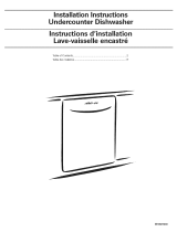 Whirlpool GU3600XTSQ2 Installation guide